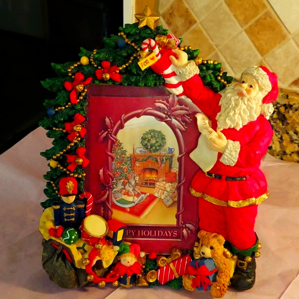 Christmas picture frame.